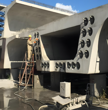 拉孜压浆料施工流程及注意事项